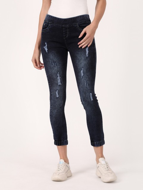 

V2 Value & Variety Women Blue Cotton Denim Jeggings
