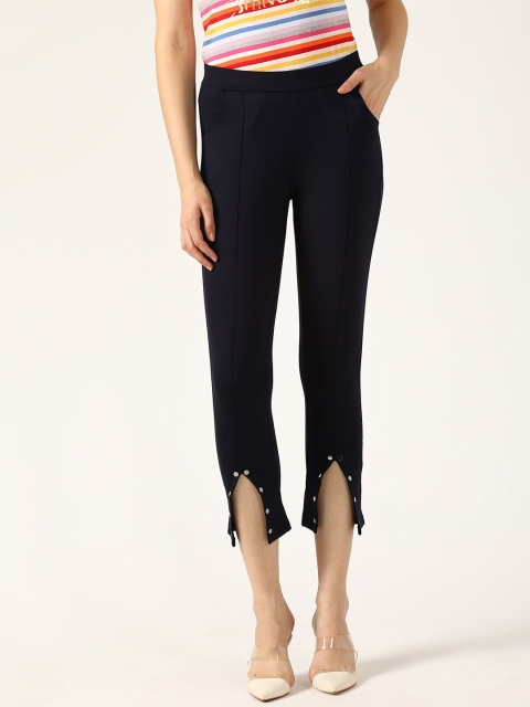 

V2 Value & Variety Women Navy Blue Solid Jeggings