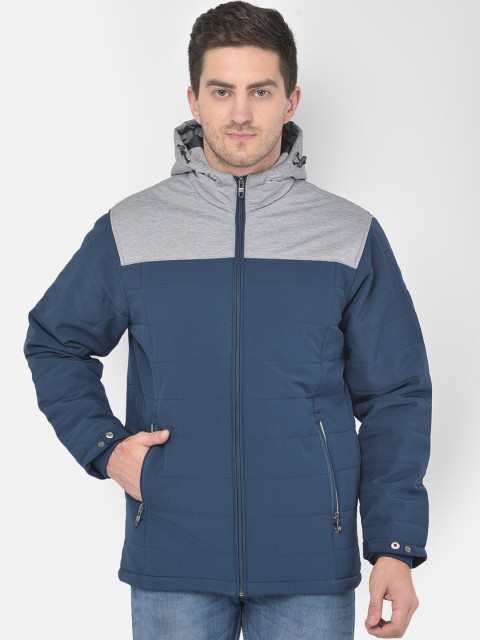 

COBB Men Navy Blue Lightweight Padded Jacket
