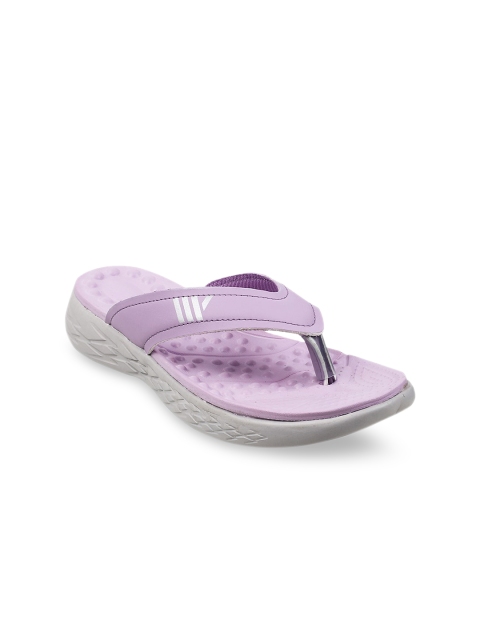 

WALKWAY Women Purple Thong Flip-Flops