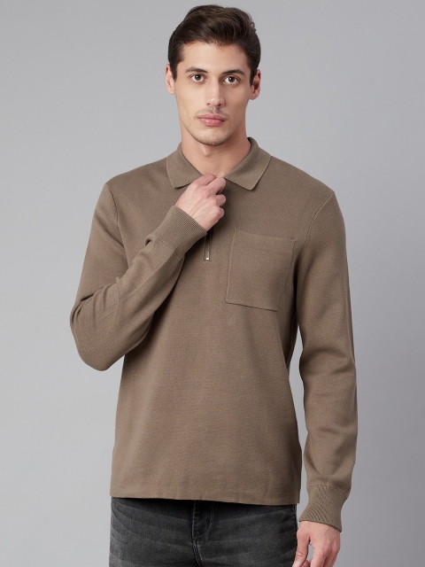 

Marks & Spencer Men Brown Pullover