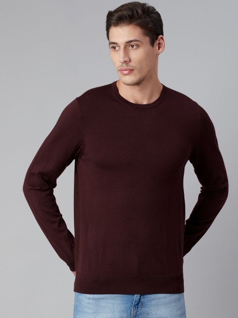 

Marks & Spencer Men Maroon Pullover