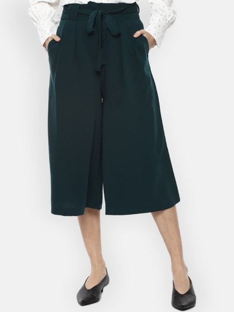 

Van Heusen Woman Women Green Culottes Trousers