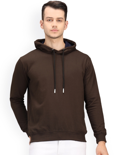 

Ratans Men Brown Hooded Sweatshirt