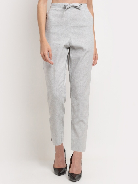 

TAG 7 Women Grey Palazzos