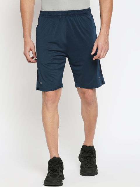 

Black Panther Men Blue Slim Fit Sports Shorts