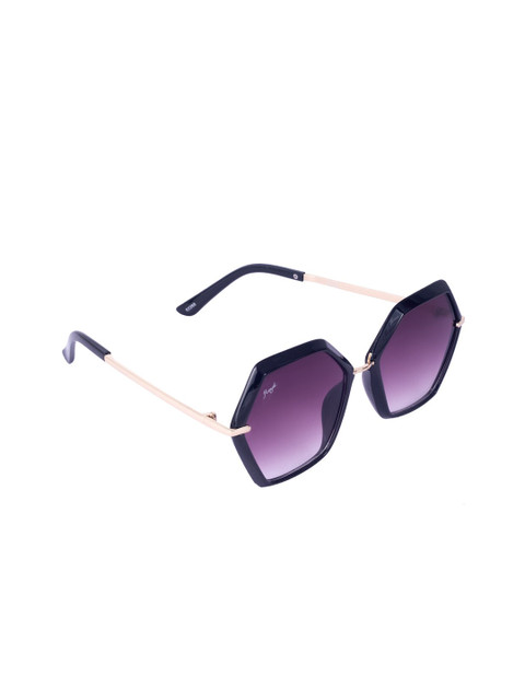 

Floyd Unisex Purple Lens & Black Oversized Sunglasses with UV Protected Lens 82268