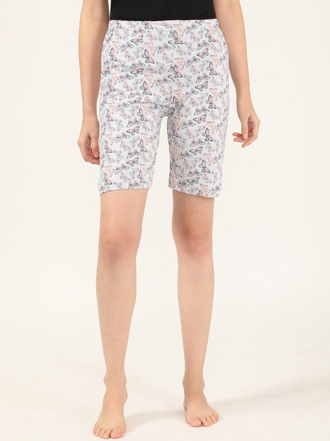 

V2 Value & Variety Women Grey Melange Printed Hot Pants Shorts