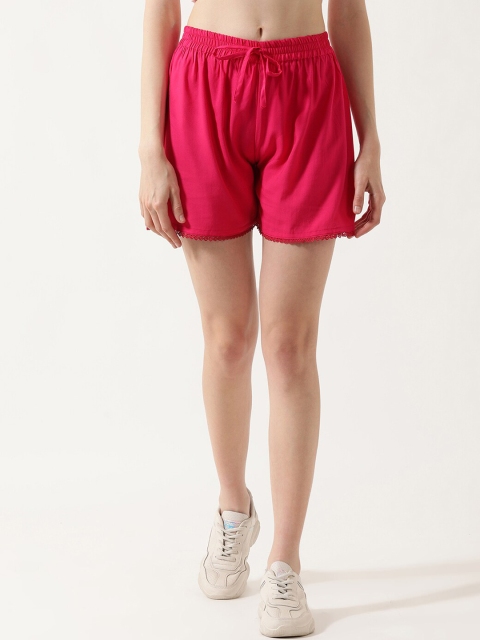 

V2 Value & Variety Women Pink Regular Shorts