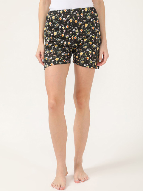 

V2 Value & Variety Women Multicoloured Floral Printed Regular Shorts, Multi