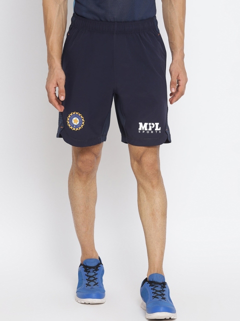 

MPL SPORTS Men Navy Blue Team India Training Shorts
