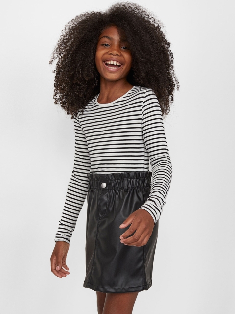 

H&M Girls Black Paper Bag Skirt
