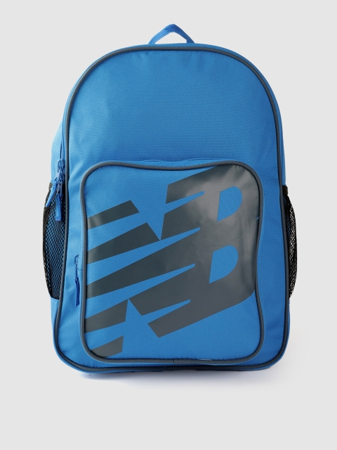 

New Balance Unisex Blue & Black Brand Logo Print 15 Inch Laptop Backpack