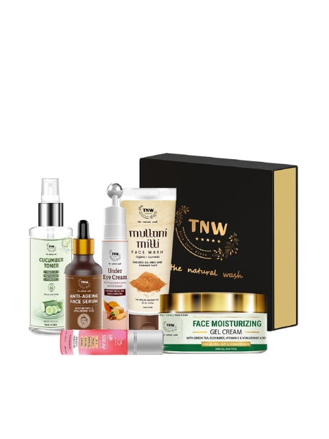 

TNW the natural wash Night Care Regime- 6 Pieces, White