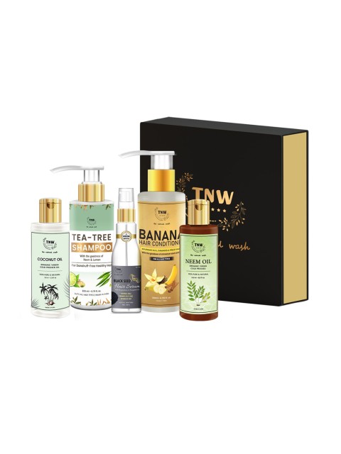 

TNW the natural wash Unisex Anti- Dandruff Kit, White