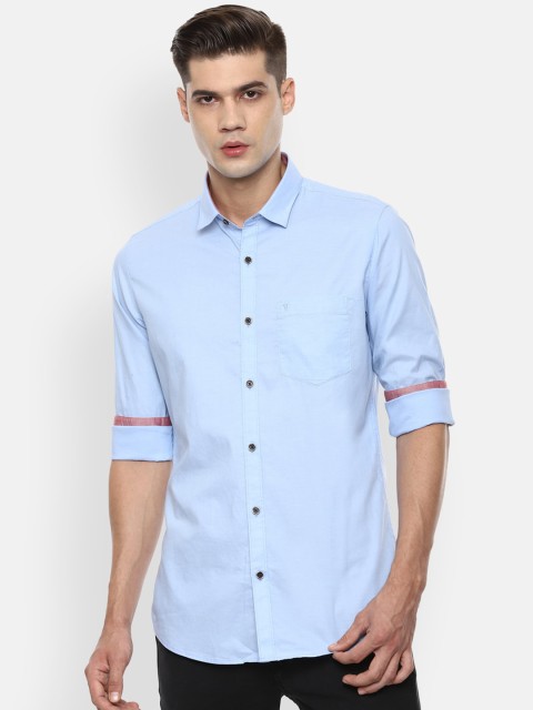 

Van Heusen Sport Men Blue Slim Fit Casual Shirt