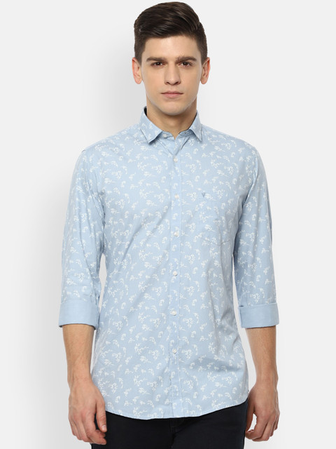 

Van Heusen Sport Men Blue Slim Fit Floral Printed Casual Shirt