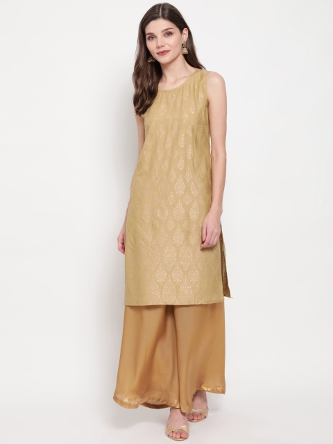 

Luni Women Beige Kurta