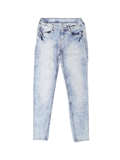 

Roadster Women Blue Skinny Fit Mid-Rise Clean Look Stretchable Jeans