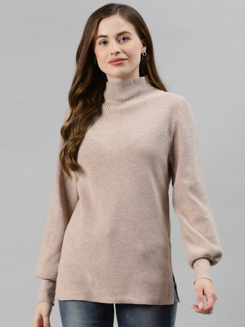 

Marks & Spencer Women Taupe Pullover