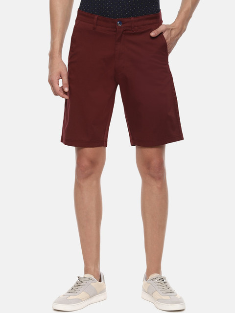 

Van Heusen Sport Men Maroon Regular Shorts