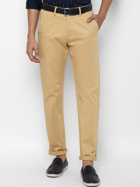 

Allen Solly Men Khaki Trousers