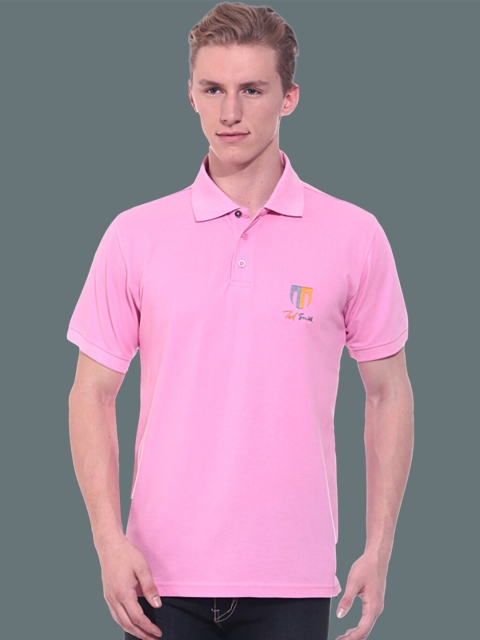 

Ted Smith Men Pink T-shirt