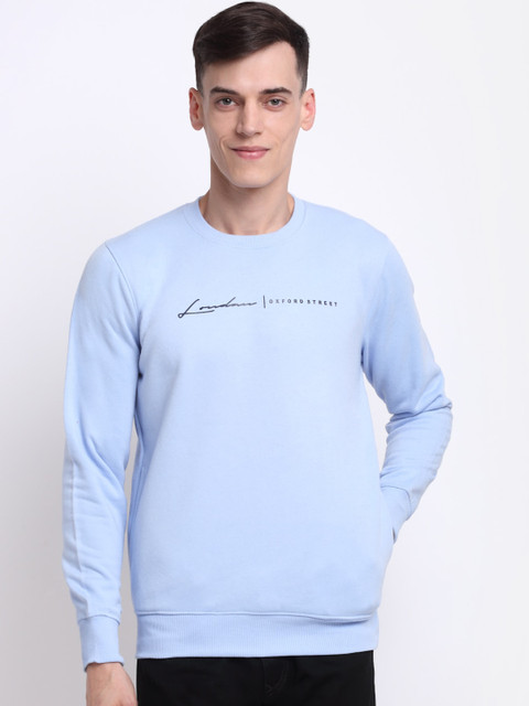 

Rodamo Men Blue Sweatshirt