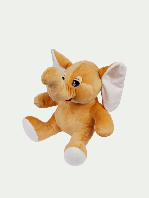 

DukieKooky Kids Brown & Beige Sitting Elephant Soft Toy