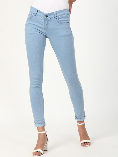 

V2 Value & Variety Women Blue Low Distress Jeans