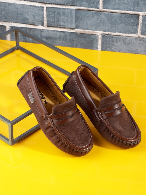 

Jazzy Juniors Boys Brown Loafers