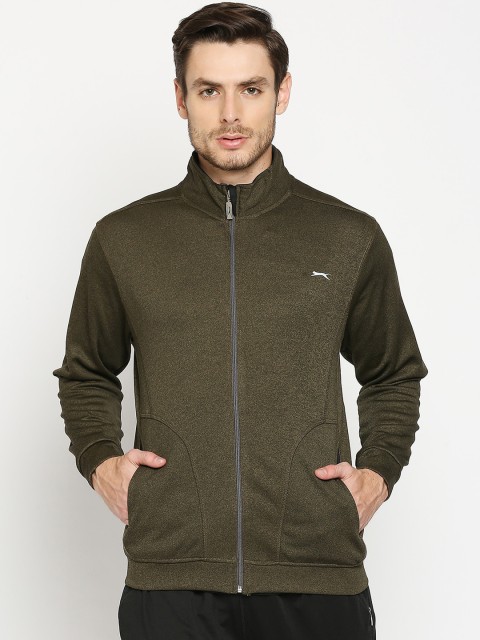 

Black Panther Men Olive Green Lightweight Sporty Jacket