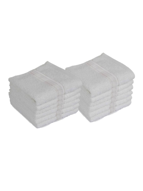 

Lushomes Pack of 12 Off-White 450 GSM Super Soft and Fluffy Face Towel