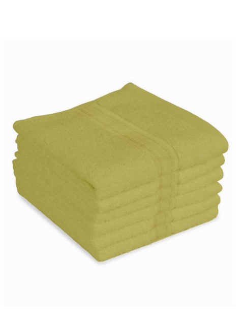 

Lushomes Shadow Green Pack of 6 Super Soft and Fluffy 450 GSM Face Towel