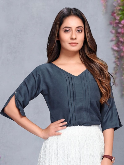 

Rizzly Grey Regular Top