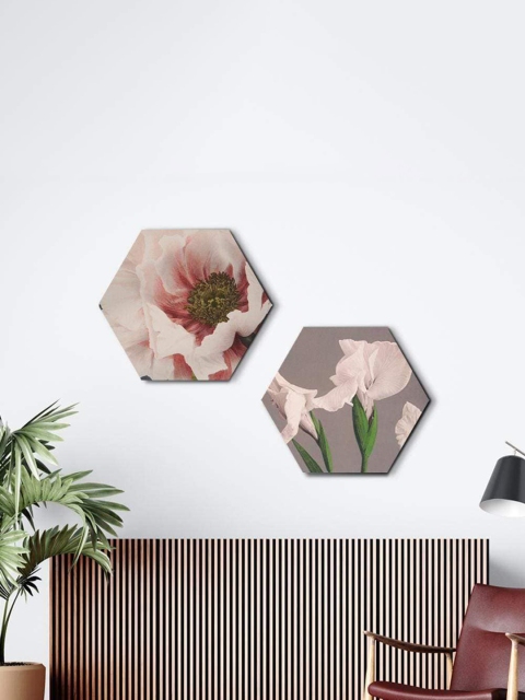 

THE ARTMENT Set of 2 Bloom Your Way Canvas - Matte Finish, Multi