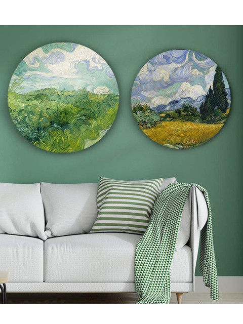 

THE ARTMENT Set of 2 Wonders of Van Gogh Canvas (Matte Finish), Multi