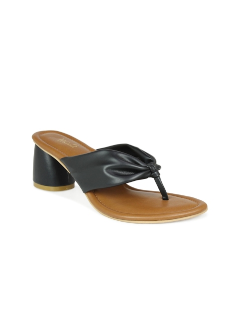

Inc 5 Black Solid Block Heel