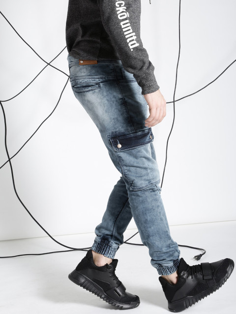 

Ecko Unltd Men Blue Slim Fit Mid-Rise Clean Look Jeans