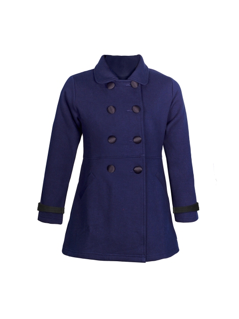 

Naughty Ninos Girls Navy Pea Coat, Navy blue