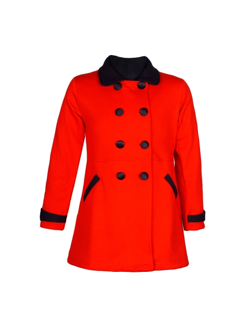 

naughty ninos Girls Red Pea Coat