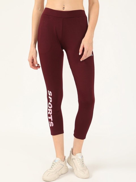 

V2 Value & Variety Women Maroon Printed Lounge Pants