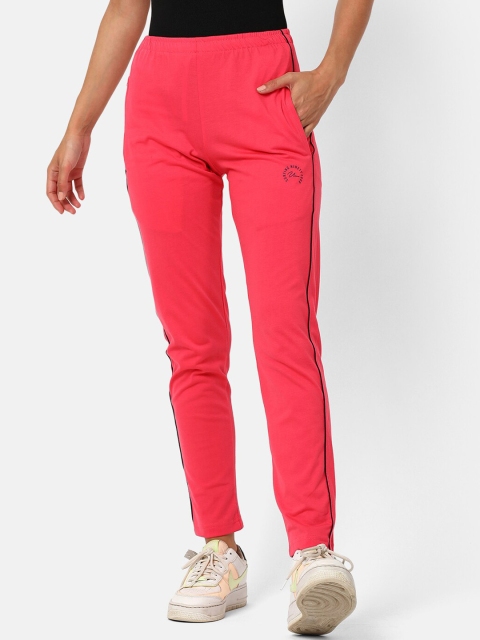 

V2 Value & Variety Women Pink Solid Cotton Lounge Pants