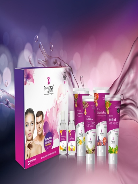 

Peaurega Naturals Pigmentaion Dimishing Facial Therapy Set - 6Pieces, Purple