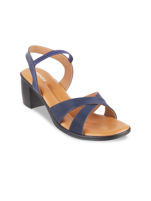 

Mochi Blue Block Pumps
