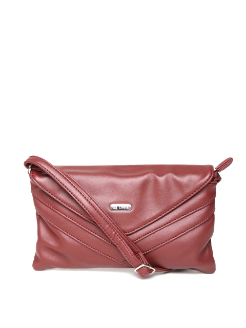 Lavie Maroon Sling Bag available at myntra for Rs.930
