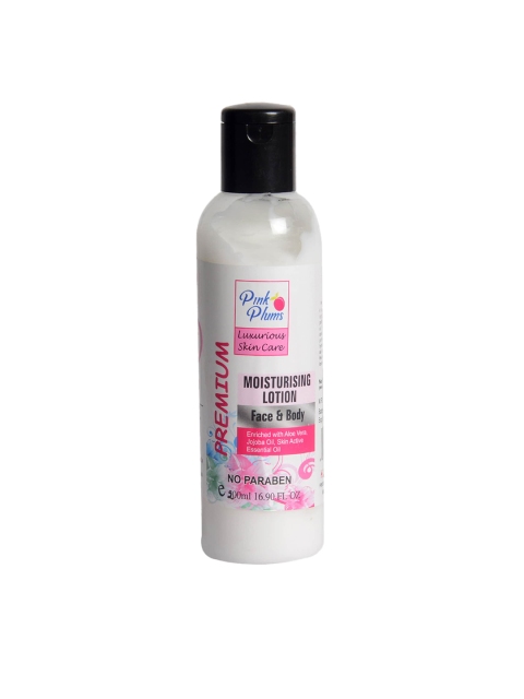 

Pink Plums Unisex Premium Paraben Free Body Lotion 200ml, Cream