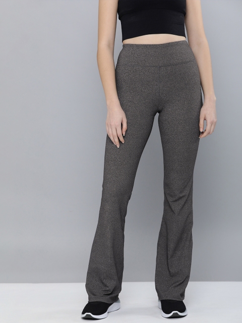 

Skechers Women Grey Solid Track Pants