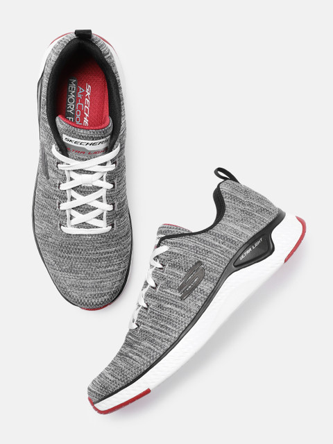 

Skechers Men Grey SOLAR FUSE - MOTION SENSOR Sneakers