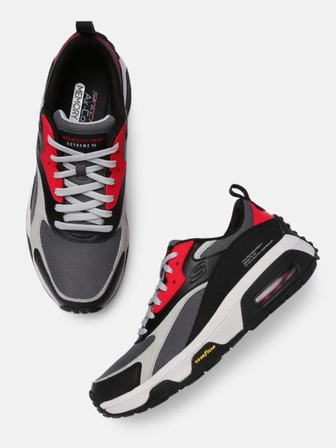 

Skechers Men Black Air Extreme Sneakers